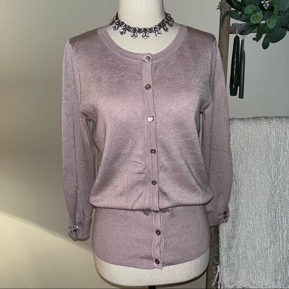 🔮 Pina Rossi Button Up Cardigan Sweater - Picture 1 of 10